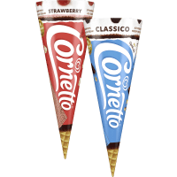 Illustration av Glasstrut Cornetto