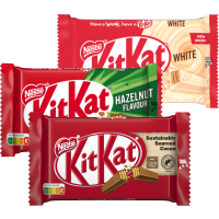 Illustration av KITKAT 4-finger