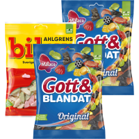 Illustration av Gott & Blandat, Ahlgrens bilar