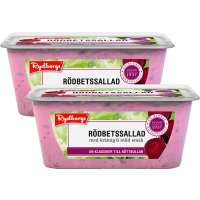 Illustration av Rödbetssallad