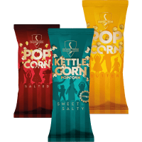 Illustration av Popcorn