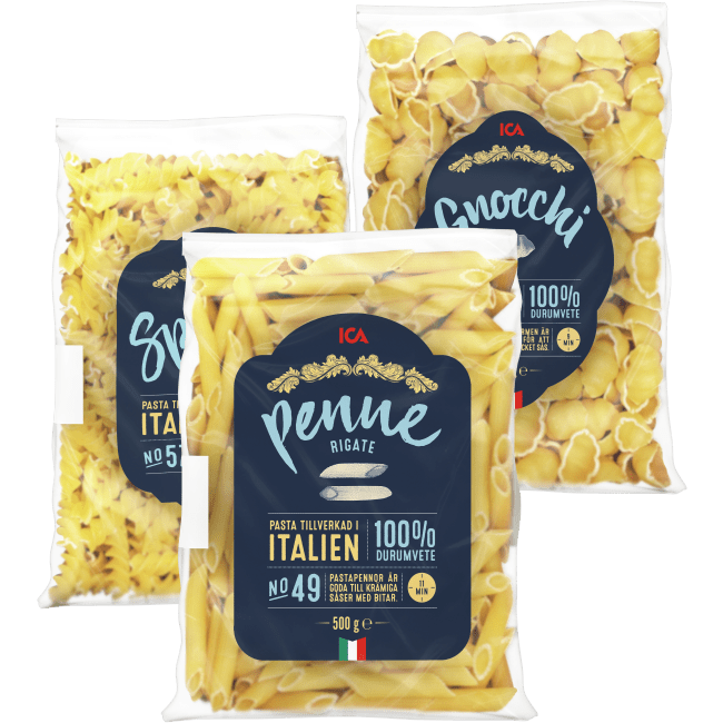 Illustration av Pasta