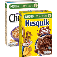 Illustration av Nesquik/Cheerios