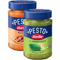 Illustration av Pesto Barilla
