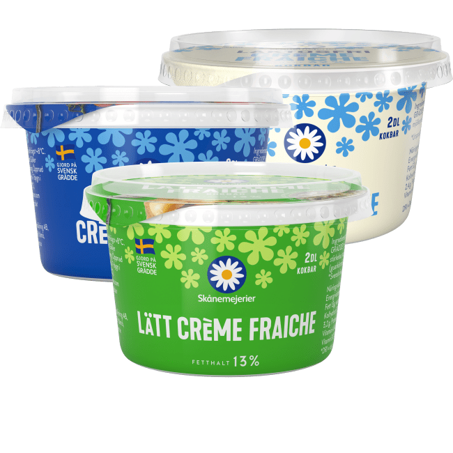 Illustration av Crème Fraiche
