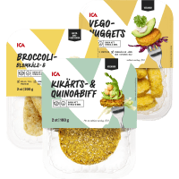 Illustration av Vegobiffar/ nuggets