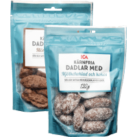 Illustration av Dadlar choklad