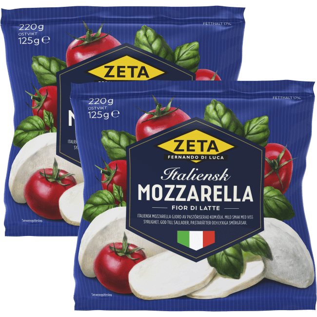Illustration av Mozzarella