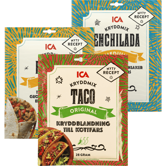 Illustration av Taco kryddmix