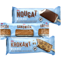 Illustration av Sandwich / Nougat / Krokant