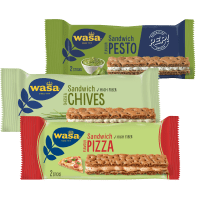 Illustration av Sandw Cream Ch/Gräslök