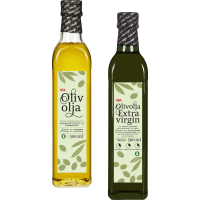 Illustration av Olivolja extra virgin