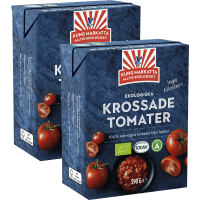 Illustration av Ekologiska krossade tomater