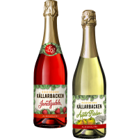 Illustration av Mousserande Äpple & Fläder 0,0% 750ml