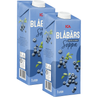 Illustration av Blåbärssoppa