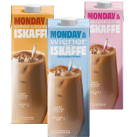 Illustration av Iskaffe Salted Caramel