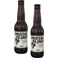 Illustration av Piratens Pilsner Alkohofri
