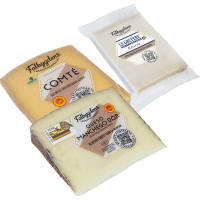 Illustration av Dessertostar fast vikt