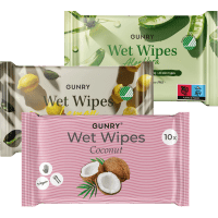 Illustration av Wet Wipes Lemon