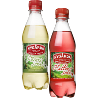 Illustration av Hallonsoda/Päronsoda