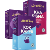 Illustration av Löfbergs Kaffe Brygg & Kok