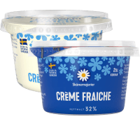 Illustration av Creme Fraiche