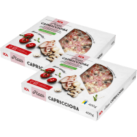 Illustration av Färsk pizza