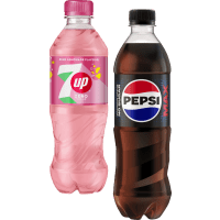 Illustration av Pepsi max 7up multi