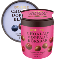 Illustration av Chokladdoppade bär