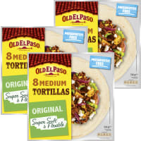 Illustration av Tortillabröd Original Medium 326g