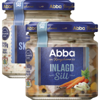 Illustration av Sill i glas