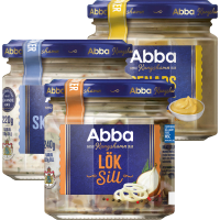 Illustration av Sill i glas