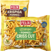 Illustration av Pommes Criss cut