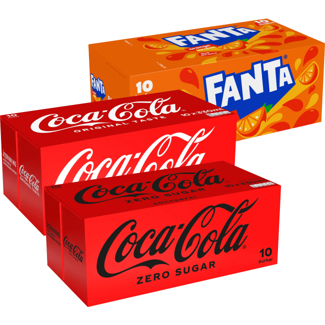 Illustration av Läsk 10-pack