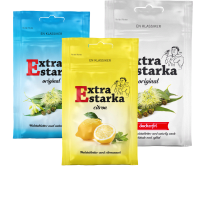 Illustration av Extra Starka Halstabletter