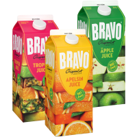 Illustration av Bravo juice