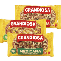 Illustration av Mexicana minipizza