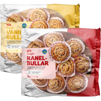 Illustration av Kanel-, och Vaniljbullar