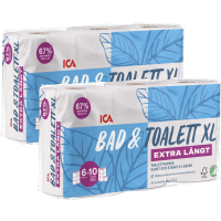 Illustration av Toalettpapper Bad & Toalett XL Ex Lång