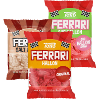 Illustration av Ferrari Salt Persika