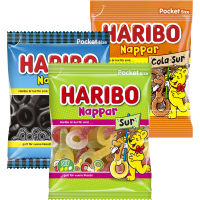 Illustration av Godispåse Haribo