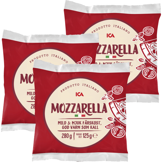 Illustration av Mozzarella