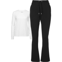 Illustration av Baskläder dam och herr