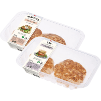 Illustration av Västkustburgare, Laxburgare