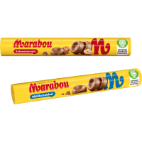 Illustration av Mjölkchoklad- & sweizernöt rulle