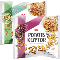 Illustration av Potatisklyftor utan skal