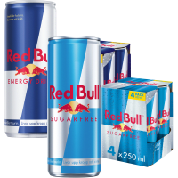 Illustration av Redbull 4-p