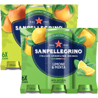 Illustration av San Pellegrino Limone/Menta Och Pompelmo