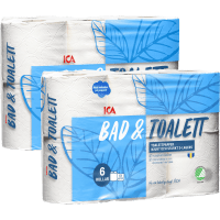 Illustration av Bad & toalett toalettpapper 6p