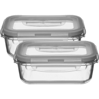 Illustration av Förvaringsburk glas 670ml